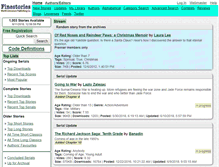 Tablet Screenshot of finestories.com